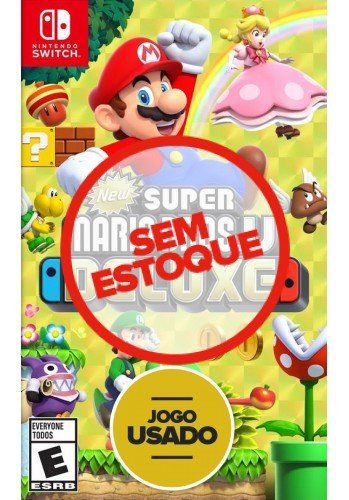New Super Mario Bros U Deluxe - Switch (Usado)