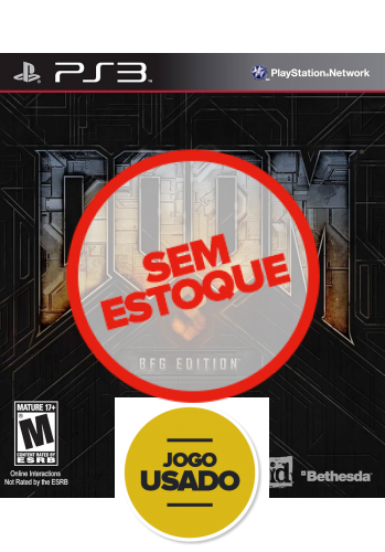 Doom 3 BFG Edition - PS3(Usado)