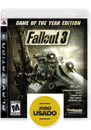 Fallout 3 - PS3(Usado)