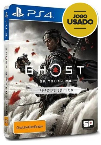 Ghost Of Tsushima: Edição Especial - PS4 (Usado)