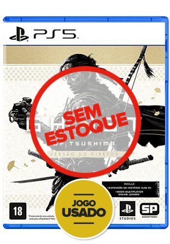 Ghost Of Tsushima - PS5 (Versão do diretor) - Usado