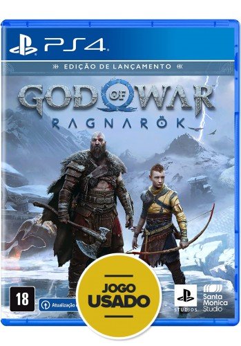 God of War Ragnarök - PS4 (Usado)