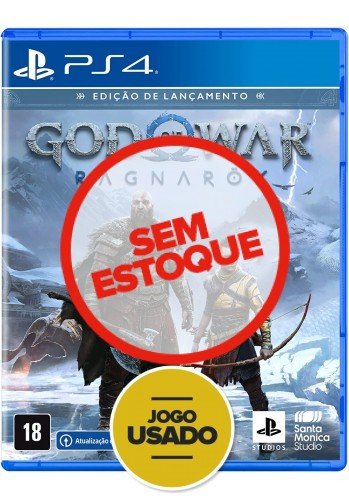 God of War Ragnarök - PS4 (Usado)