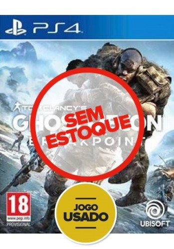 Ghost Recon BreakPoint - PS4 (Usado)