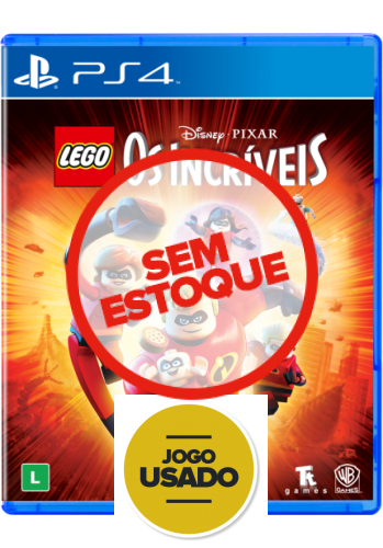 Lego Os Incríveis - PS4 (Usados)