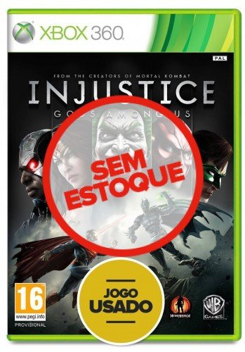 Injustice Gods Among Us - Xbox 360 (Usado)