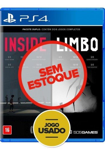 Inside & Limbo - PS4 (Usado)
