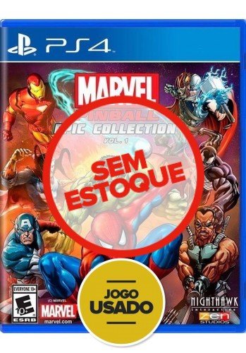 Marvel Pinball Epic Collection Vol. 1- PS4 (USADO)