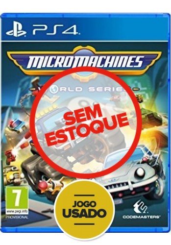 Micro Machines World Series - PS4 (USADO)