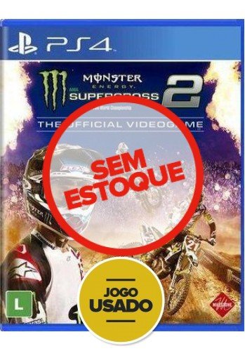 Monster Energy Supercross The Official Videogame 2 - PS4 (USADO)