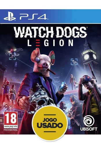 Watch Dogs Legion - PS4 (Usado)
