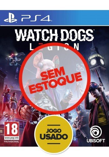 Watch Dogs Legion - PS4 (Usado)