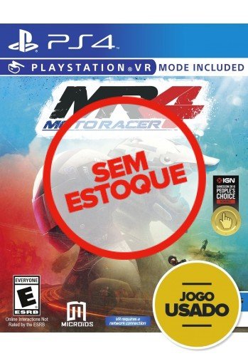 Moto Racer 4 - PS4 (USADO)