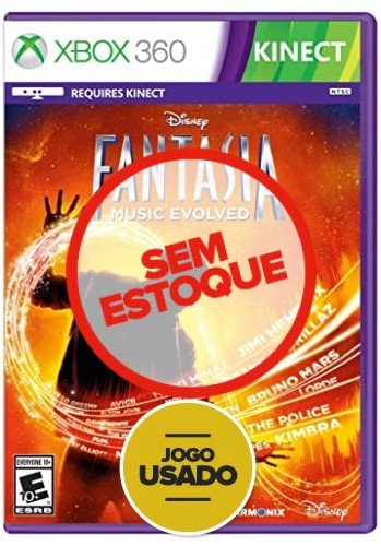 Disney Fantasia: Music Evolved Kinect - Xbox 360 (Usado)