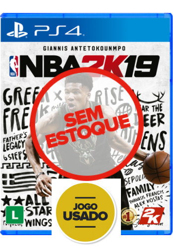 Nba 2K19 - PS4 (SEMI-NOVO)