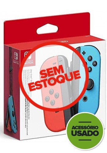 Controle Joy-con Neon - SWITCH (Usado)