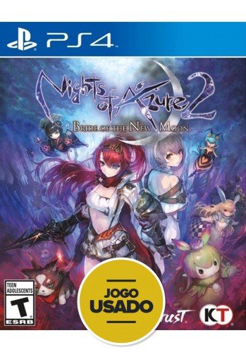 NIGHTS OF AZURE 2: BRIDE OF THE NEW MOON - PS4 (USADO)
