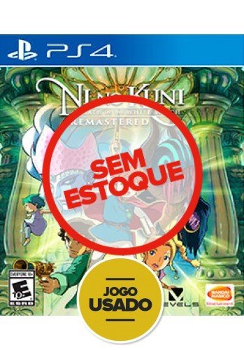 Ni no Kuni Wrath of the White Witch - PS4 (USADO)