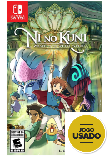 Ni no Kuni: Wrath of the White Witch - Switch (Usado)