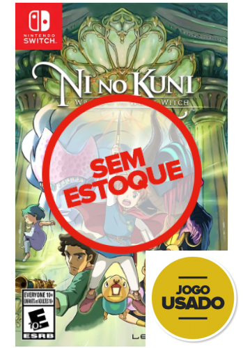 Ni no Kuni: Wrath of the White Witch - Switch (Usado)