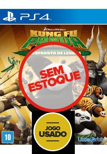 Kung Fu Panda - Confronto de Lendas - PS4 (USADO)