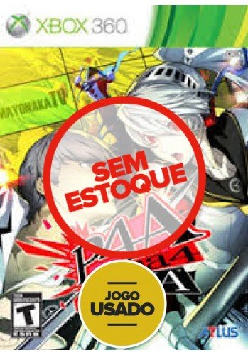 Persona 4 Arena - Xbox 360 (Usado)