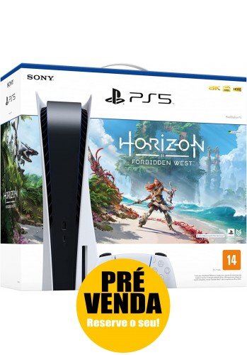 Playstation 5 1TB (PS5) com Horizon Forbidden West