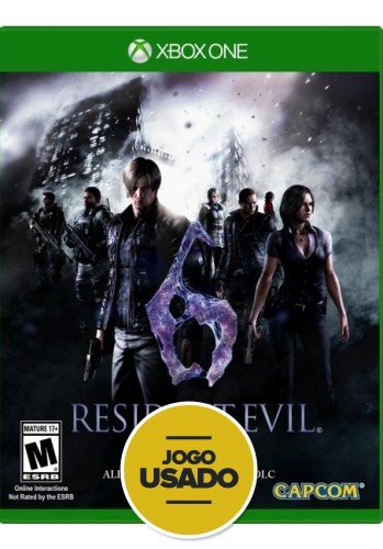 Resident Evil 6 - Xbox One ( Usado )