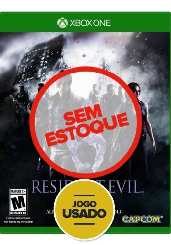 Resident Evil 6 - Xbox One ( Usado )