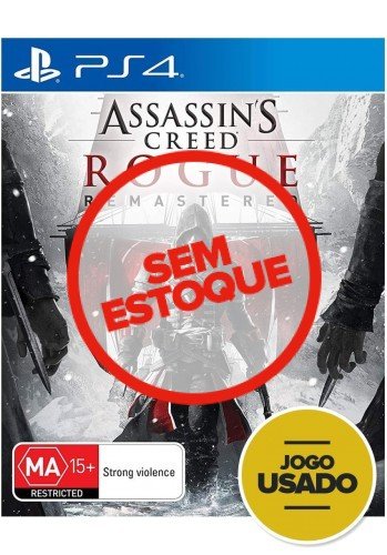 Assassin's Creed: Rogue Remasterizado - PS4 (USADO)