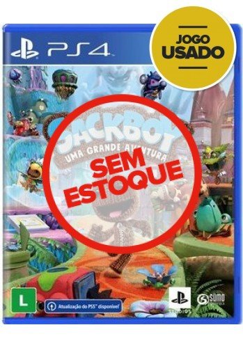 Sackboy: uma grande aventura - PS4 (Usado)