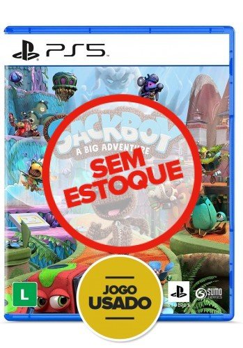 Sackboy: uma grande aventura - PS5 (Usado)