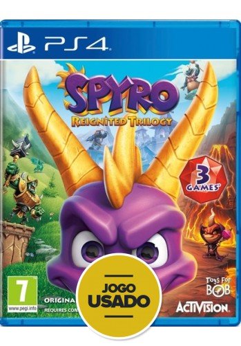 Spyro Reignited Trilogy - PS4 (Usado)