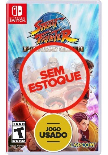 Street fighter 30th Aniversary Collection - Switch (Usado)