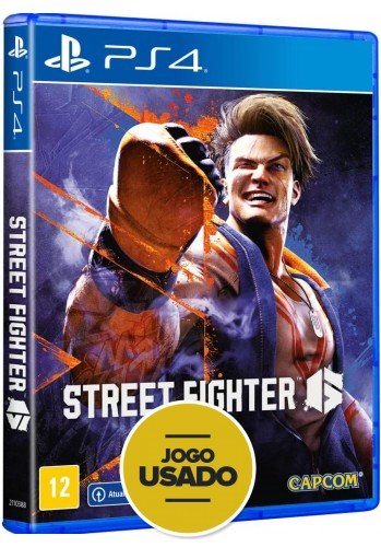 Street Fighter 6 - PS4 (Usado)