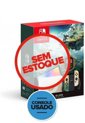 Nintendo Switch Oled: The Legend of Zelda: Tears of the Kingdom Edition  - (Usado)  