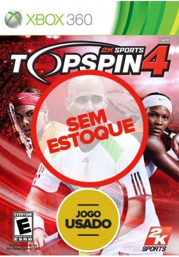 Top Spin 4 - Xbox 360 (Usado)