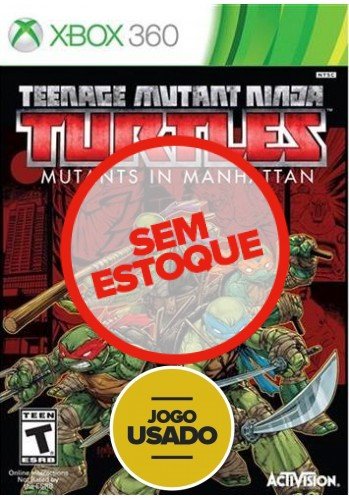 Teenage Mutant Ninja Turtles: Mutants in Manhattan - Xbox 360 (Usado)