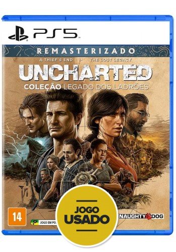 Uncharted: coleção legado dos ladrões - PS5 (Usado)