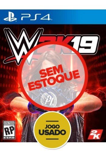 WWE 2K19 - PS4 (Usado)