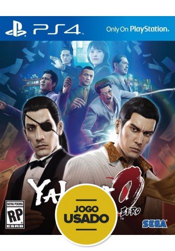 Yakuza 0 Zero - PS4 (USADO)