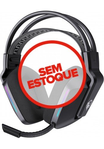 Headset Gamer Bluetooth e cabo P3 ILID - PS5, XBOX SERIES, PS4, XBOX ONE e PC