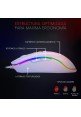 Mouse Gamer Cobra 12400DPI, RGB, 8 Botões, Branco - REDRAGON