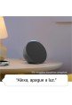 Echo Pop | Smart speaker compacto com som envolvente e Alexa | Cor Preta