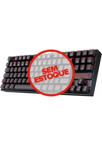 Teclado Mecânico Gamer Kumara Preto - Redragon