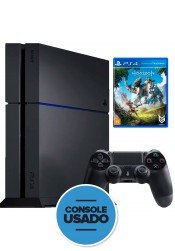 Playstation 4 500GB (Usado) + Horizon de Brinde