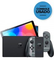 Nintendo Switch Oled 64GB - [Usado] Versão Smash Bros