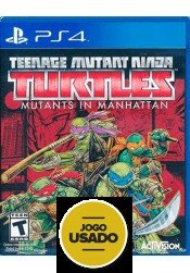 Teenage Mutant Ninja Turtles Mutants in Manhattan  - PS4 (Usado)