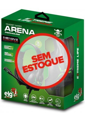 Headset Gamer ELG Arena - (PS5, PS4, XBOX e PC)
