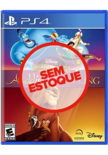 Aladdin e O Rei Leão - PS4